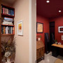 Home office featuring Resene Red Oxide