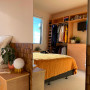 Bedroom featuring Resene Despacito