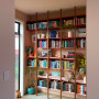 Study featuring walls and ceiling in Resene Cashmere