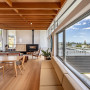 Beach home featuring Resene Eighth Blanc