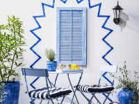 Bring a little happiness to your outdoor space with colour