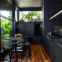 Kitchen, black kitchen