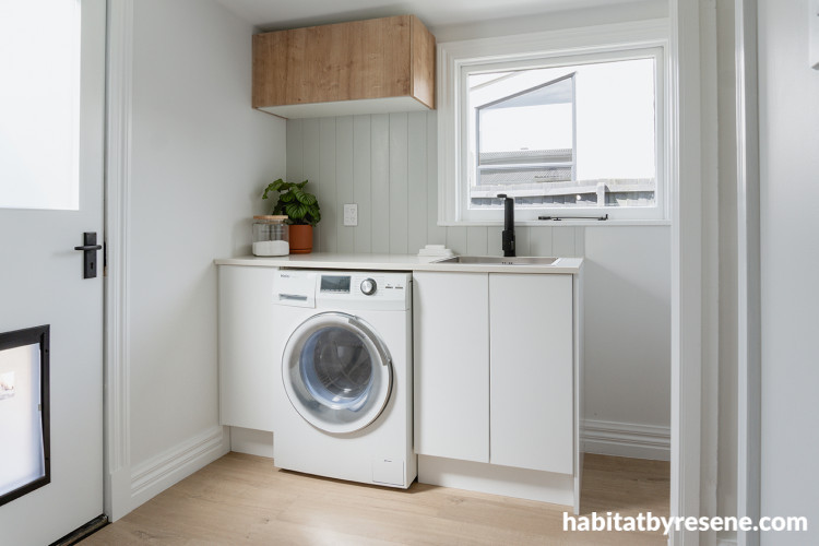 white laundry, Resene Quarter Delta