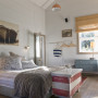 beachy, Hamptons, bedroom, cottage 