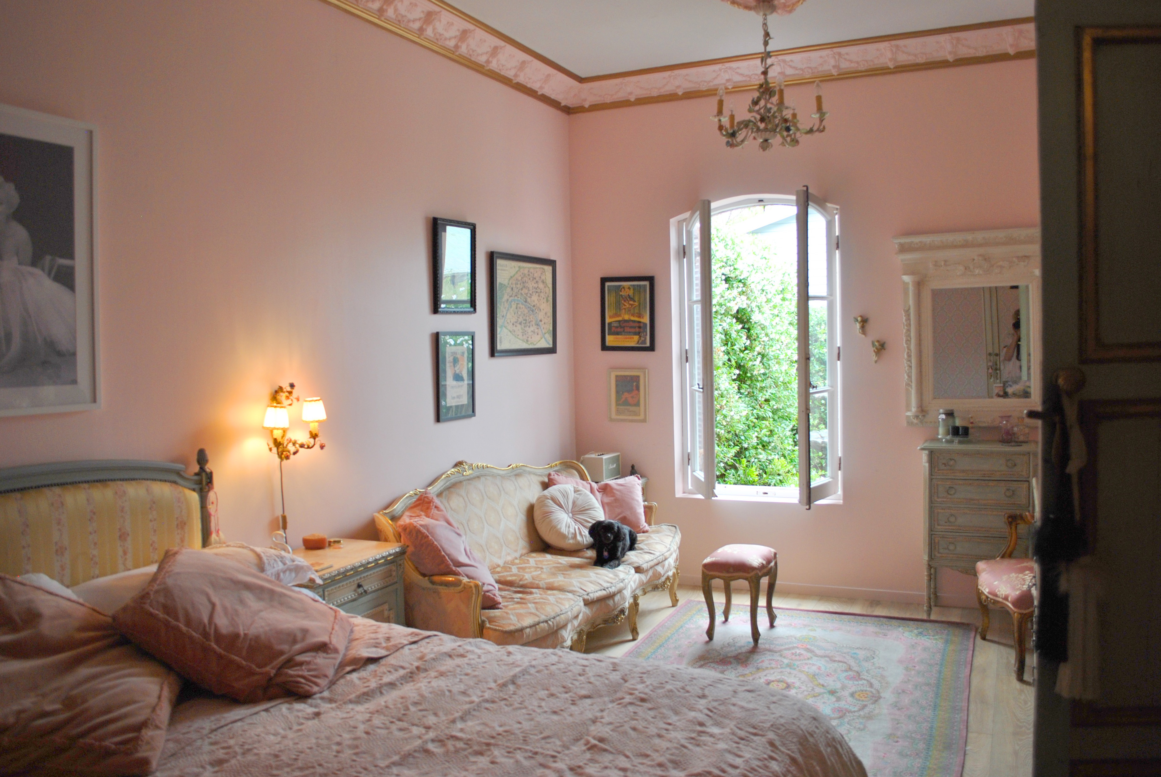 Oh la la! A maximalist's colourful home inspired by 18th Century