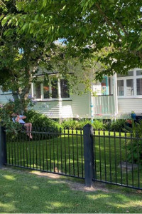 A country bungalow gets a second life with gorgeous greys and youthful blues and greens