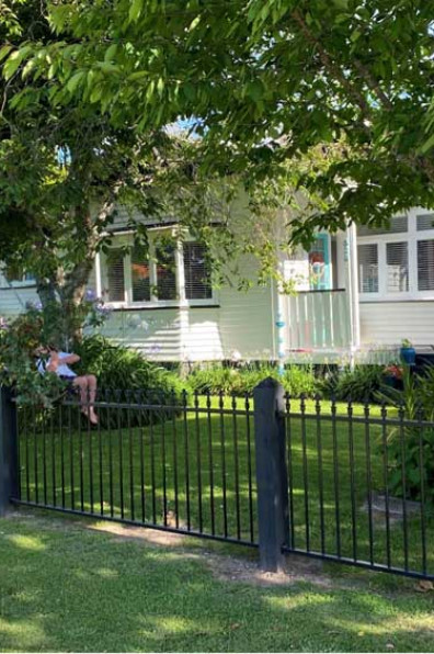 A country bungalow gets a second life with gorgeous greys and youthful blues and greens
