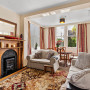 Lounge, warm white lounge, lounge featuring Resene Pearl Lusta
