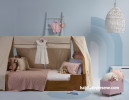 Child's bedroom, blue child's bedroom, whimsical kid's bedroom