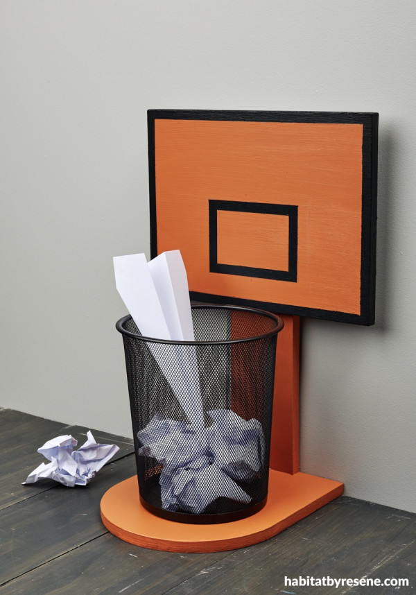 A basket of paper