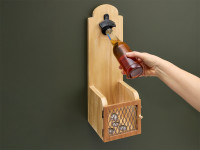 How to make a cap-catching bottle opener How to make a cap-catching bottle opener