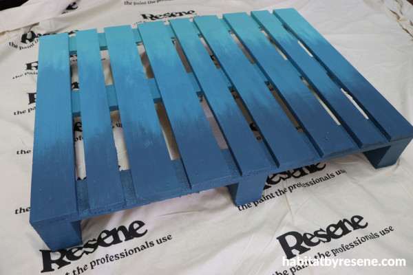 A painted pallet
