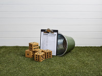 Backyard fun – Yahtzee dice