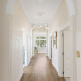 Hallway, hallway featuring Resene Eighth Thorndon Cream