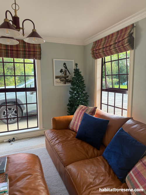 Living room, living room featuring Resene Quarter Robin Egg Blue