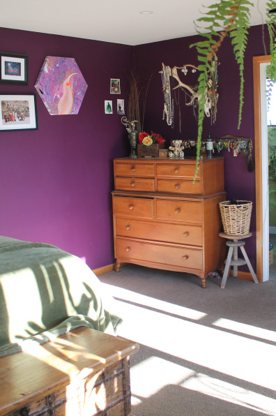 A maximalist mid-century home brought to life with colour and hard work