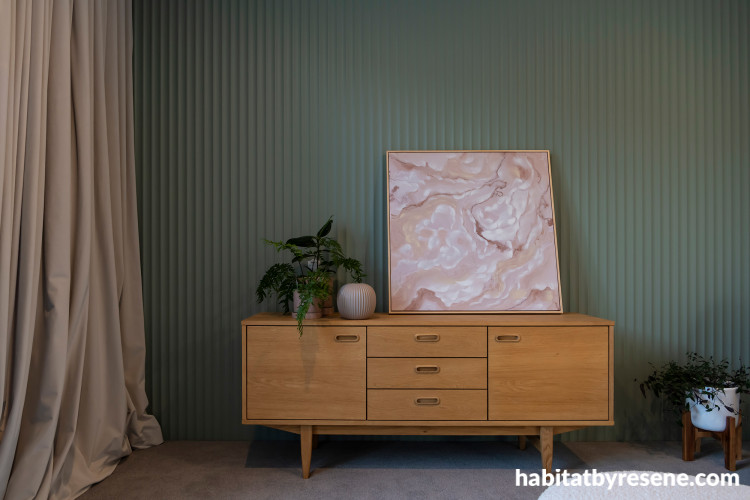 Media room, green media room