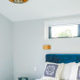 Bedroom, neutral bedroom, bedroom featuring Resene Midwinter Mist, light grey bedroom