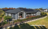 Home exterior painted in Resene Half Tuna
