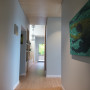 Hallway painted in Resene Half Emerge
