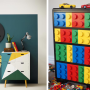 DIY projects for kids spaces featuring multiple Resene colours