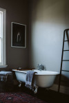 A run down 1900s villa finds soul and sophistication with a monochrome makeover