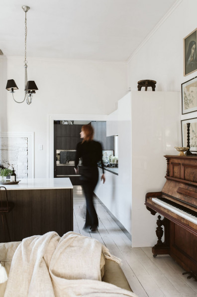 A run down 1900s villa finds soul and sophistication with a monochrome makeover