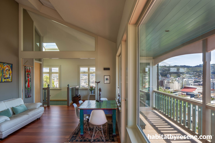 Light pours into Livingroom with white walls
