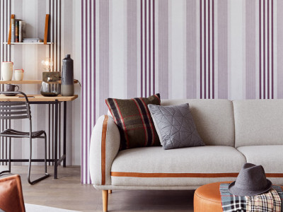 How to create a chic and elegant space using purple