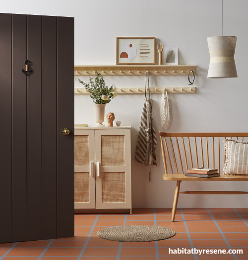 Tuscany inspired room painted in warm tones