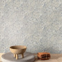 Timeless wallpaper in blue and grey tones