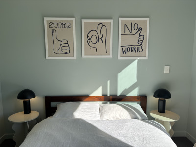 A playful palette: 70s meets modern in this home makeover A playful palette: 70s meets modern in this home makeover