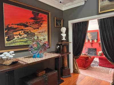 An artistic eye for colour: Setting the stage for an extraordinary home gallery