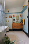 Our top five bathroom picks that don’t play it safe with white