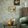 Living area featuring Resene Wallpaper