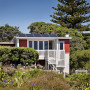 House painted in Red Oxide and Sea Fog
