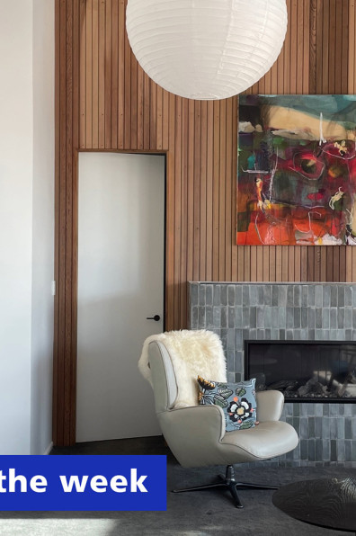 Ultramarine and Smoulder for a modern Scandi farmhouse
