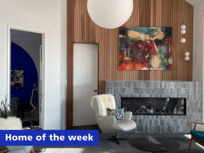 Ultramarine and Smoulder for a modern Scandi farmhouse Ultramarine and Smoulder for a modern Scandi farmhouse