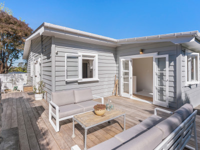 A 100-year-old bungalow refreshed in soft neutrals