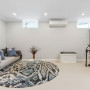 Rumpus room featuring soft icy Resene Periglacial Blue