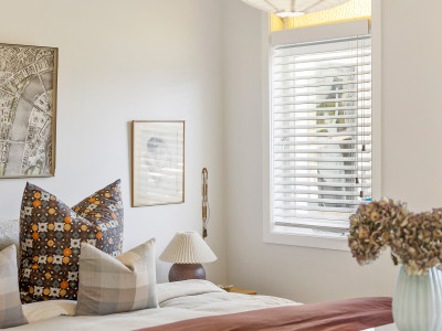 A 100-year-old bungalow refreshed in soft neutrals