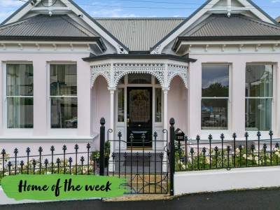 Pink walls and Pohutukawa dreams Pink walls and Pohutukawa dreams