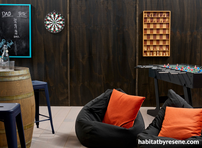 Man cave or games room