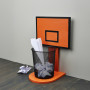 Basketball rubbish bin