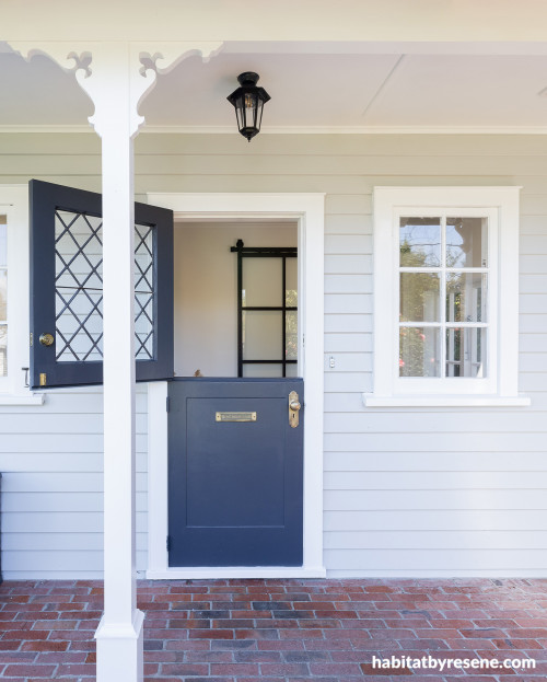 Front door, charcoal front door