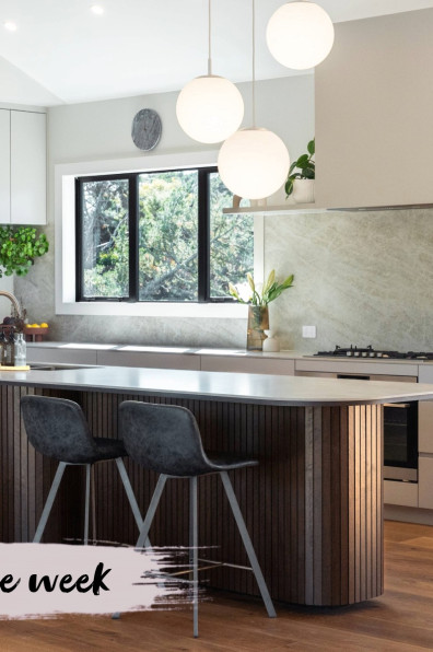 Warm neutrals and blush hues bring this Oratia home to life Warm neutrals and blush hues bring this Oratia home to life