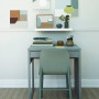 pastel green desk