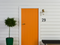 Paint doors, furniture and walls for Resene Paint It Orange and raise money for Arthritis New Zealand 