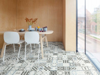 Off the record: Add flair to your flooring with patterned vinyl