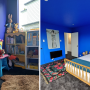 Bright blue bedrooms in Resene Beyond the sea range